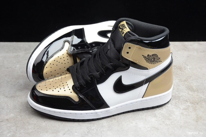 Toe Retro  Gold 1 861428-007 Jordan Patent NRG High 0706